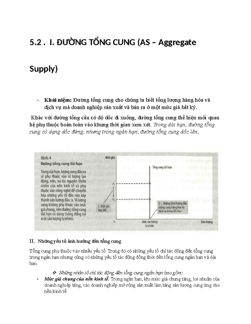 Phan biet duong tong cung ngan han SRAS va tong cung dai han LRAS trong chuong 5
